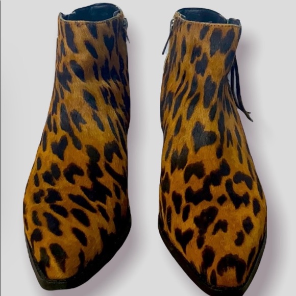 Sam Edelman Walden cowhide booties - Picture 1 of 12